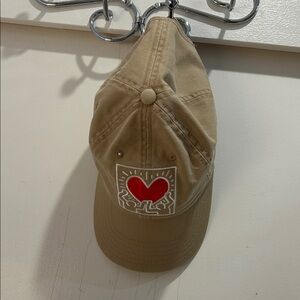 Keith Haring Heart Baseball Cap